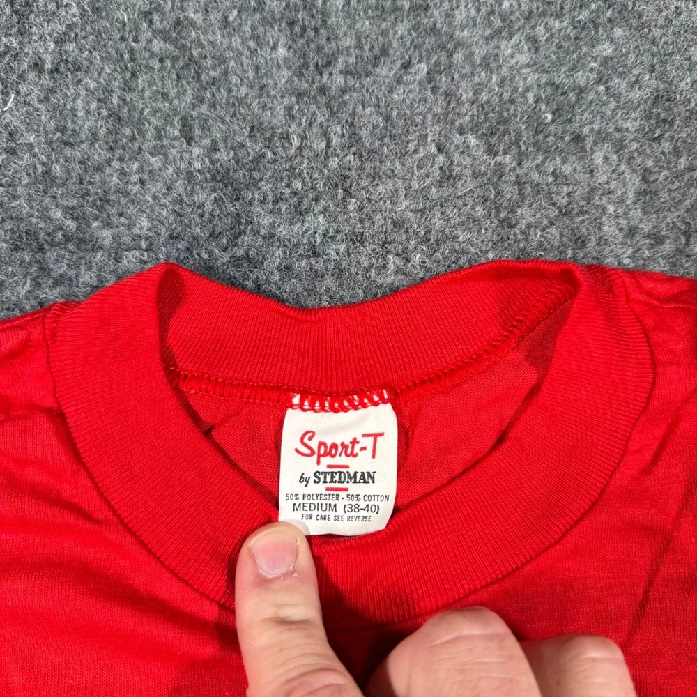 1980s Chinese Coca-Cola Double-Sided Shirt Sport-T Stedman Single Stitch New